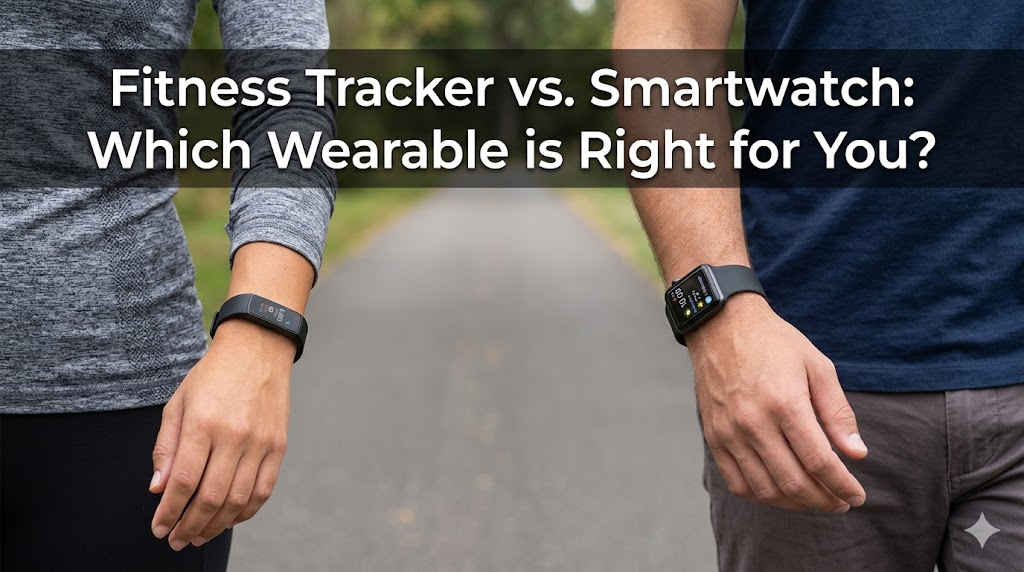 Fitness Tracker vs. Smartwatch: Which Wearable is Right for You?