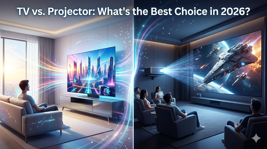 TV vs. Projector