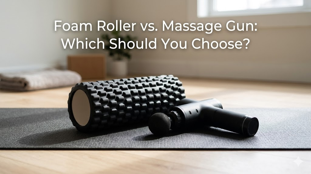 Foam Roller vs. Massage Gun: Which Should You Choose?