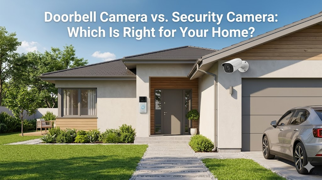 Doorbell Camera vs. Security Camera: