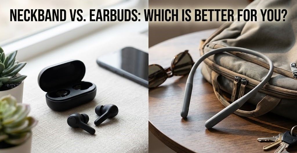 Neckband vs. Earbuds: Which is Better for You?