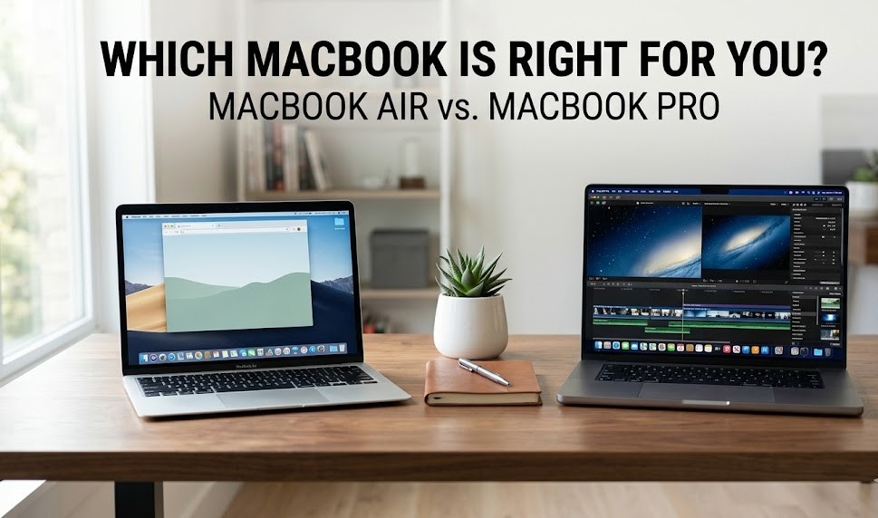 MacBook Air vs. MacBook Pro: Which Apple Laptop is Right for You?