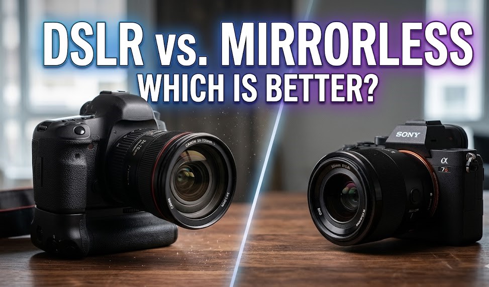 DSLR vs. Mirrorless Cameras: Which is Better?