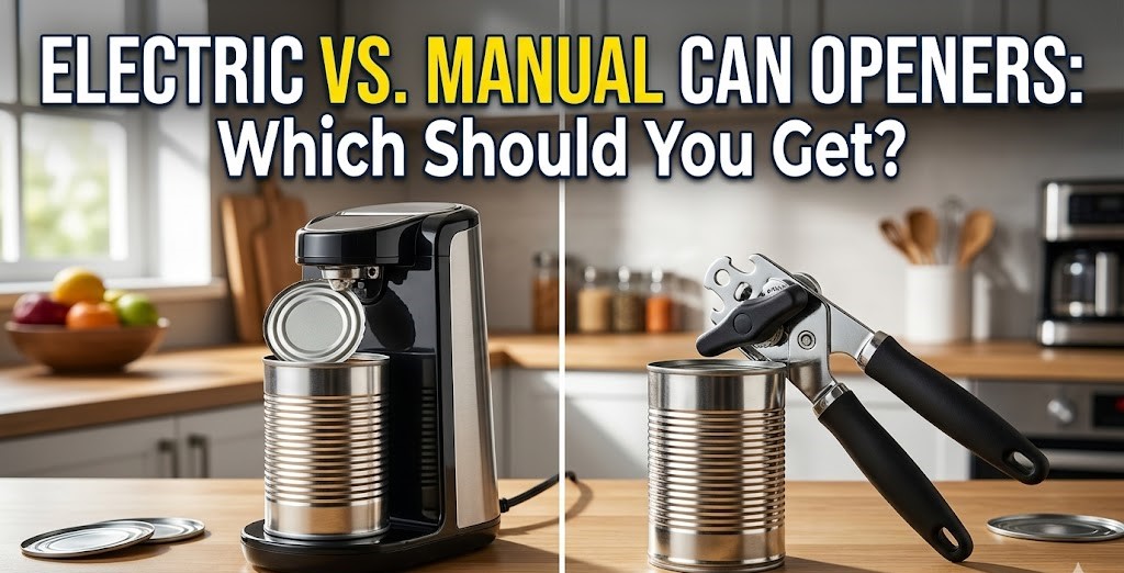 Electric vs. Manual Can Openers: Which Should You Get?