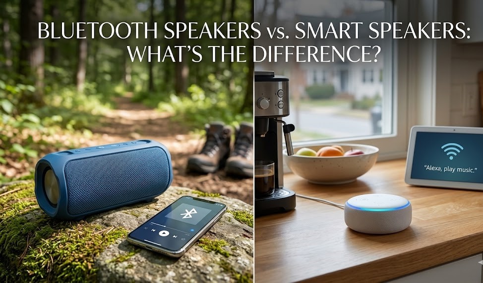 Bluetooth Speakers vs Smart Speakers: What’s the Difference?