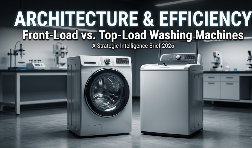 The 2026 Strategic Intelligence Brief: Appliance Architecture and Efficiency Economics – Front-Load vs. Top-Load Washing Machines