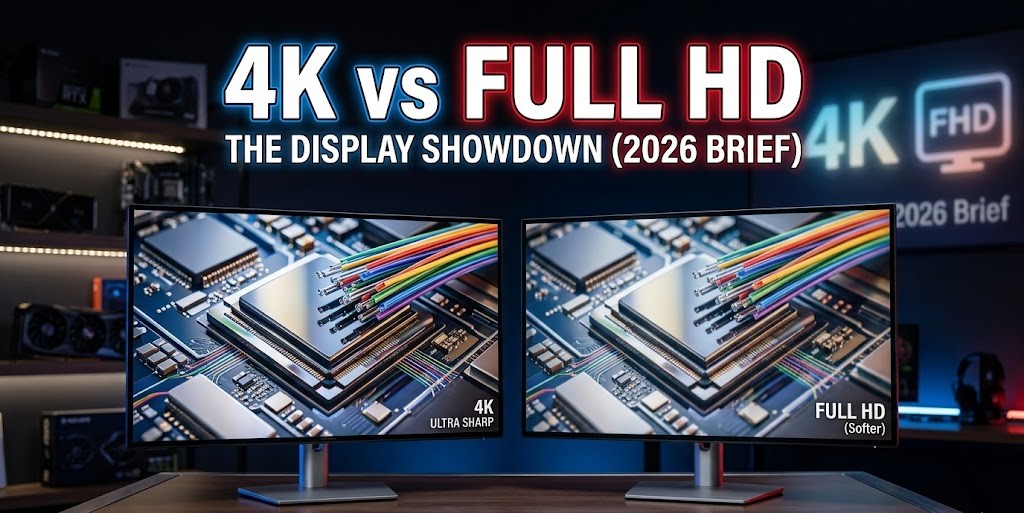 The 2026 Strategic Intelligence Brief: Visual Architecture and Display Economics – 4K vs. Full HD