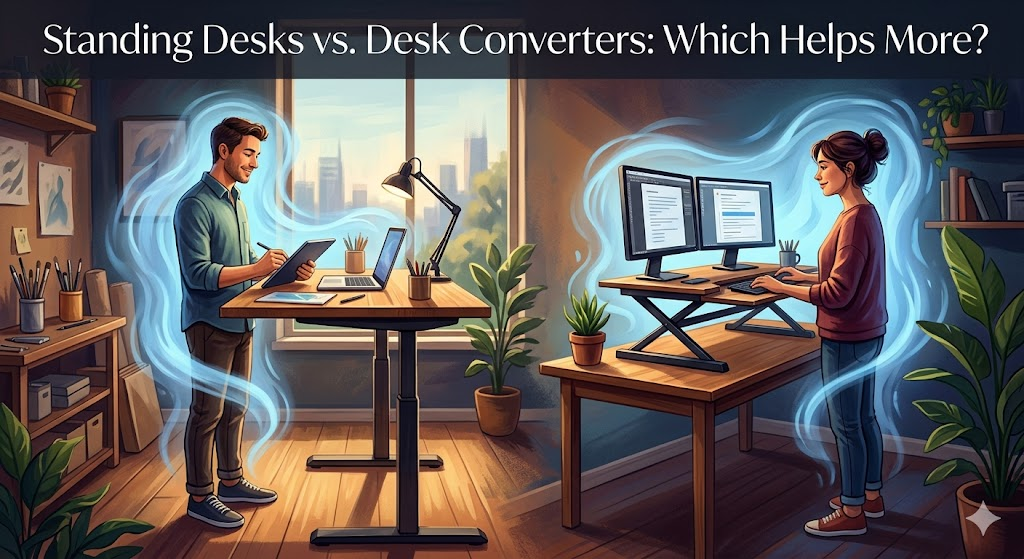 Standing Desks vs. Desk Converters:
